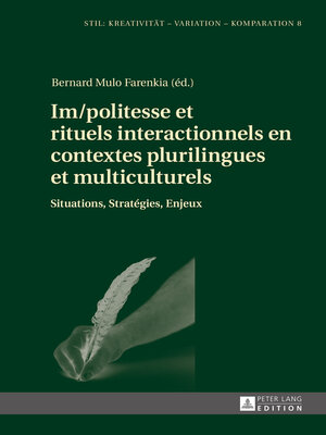 cover image of Im/politesse et rituels interactionnels en contextes plurilingues et multiculturels
